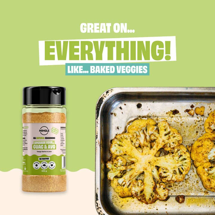 Mingle Seasoning - Wholesale Dried Spice Mix - HOLY MOLY not just for GUACAMOLE SEASONING LARGE BOTTLE