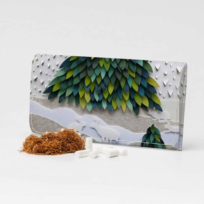 SCHNEEHASE Tyvek® Tabacco pouch for wholesale by I Like Paper