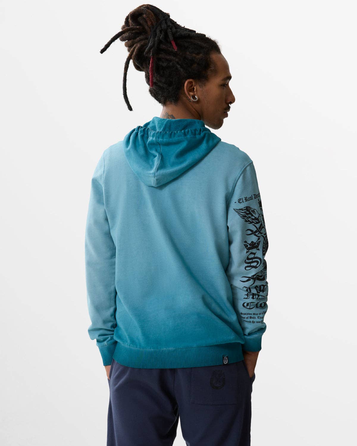 Scorpion Bay – Engroshandel Hættetrøje - Herre – Hættetrøje med lynlås "Escudo de Armas" til mænd3