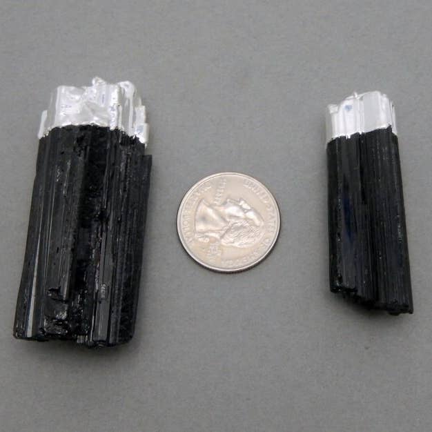 Jewelers Paradise - Wholesale Individual Charm/Pendant - JUMBO Tourmaline Charm Crystal Pendant Tourmaline Rod3