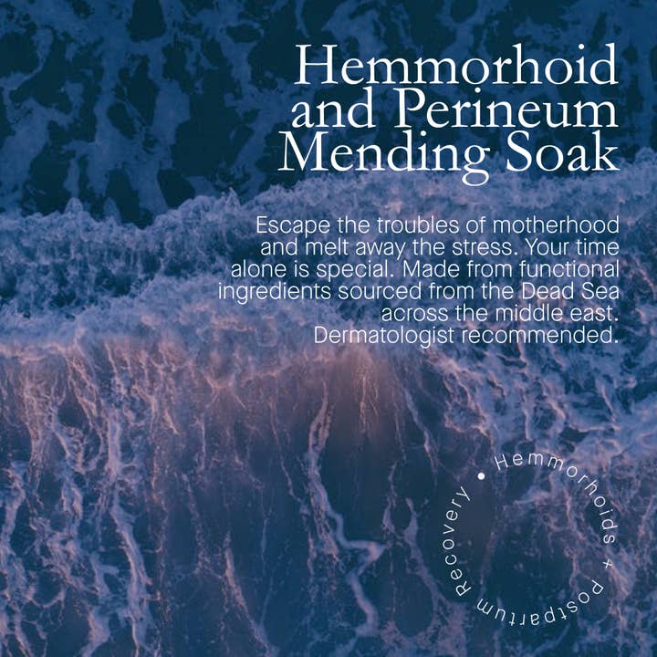 Plant of Life - Wholesale Bath Salts - Postpartum Recovery Bath Soak | Sitz Salt with Epsom Salt 3