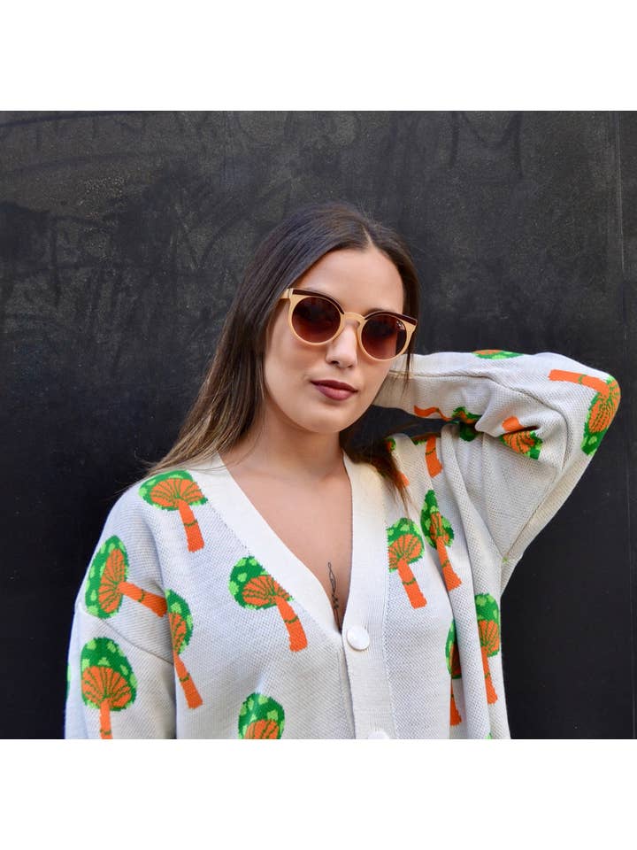 Flipa Barcelona - Wholesale Cardigan - Women's - Mushroom cardigan3