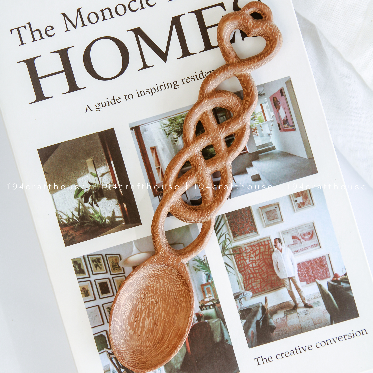 194 Craft House – wholesale Kitchen spoon – Welsh Love Spoon - Wooden Heart Spoon - Home Decor and Gifts3