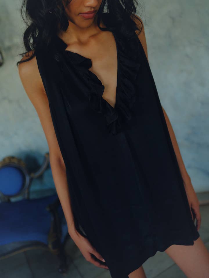 La Camicia da Notte - Nero per la vendita all'ingrosso da parte di Sun Child