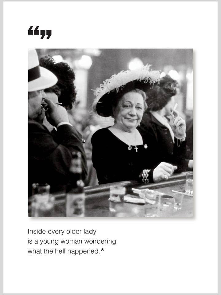 À l'intérieur de chaque carte de vœux/toutes occasions/anniversaire pour les aînés pour la vente par The Borealis Press Inc