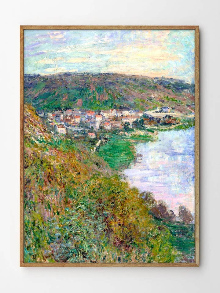 Claude Monet, Monet View of Vetheuil 2 - Unnamed for wholesale by Gustave