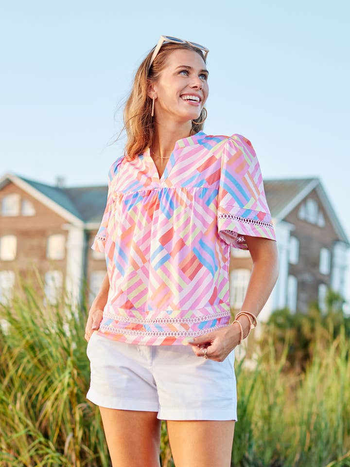 Mary Square - Wholesale Tops Set - Women's - Jasmine Top
