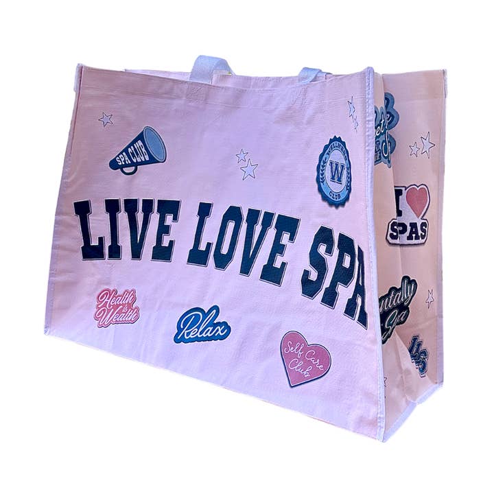 Live Love Spa Collegiate Cuties Event Bag | Live Love Spa for wholesale by Lucky Owl