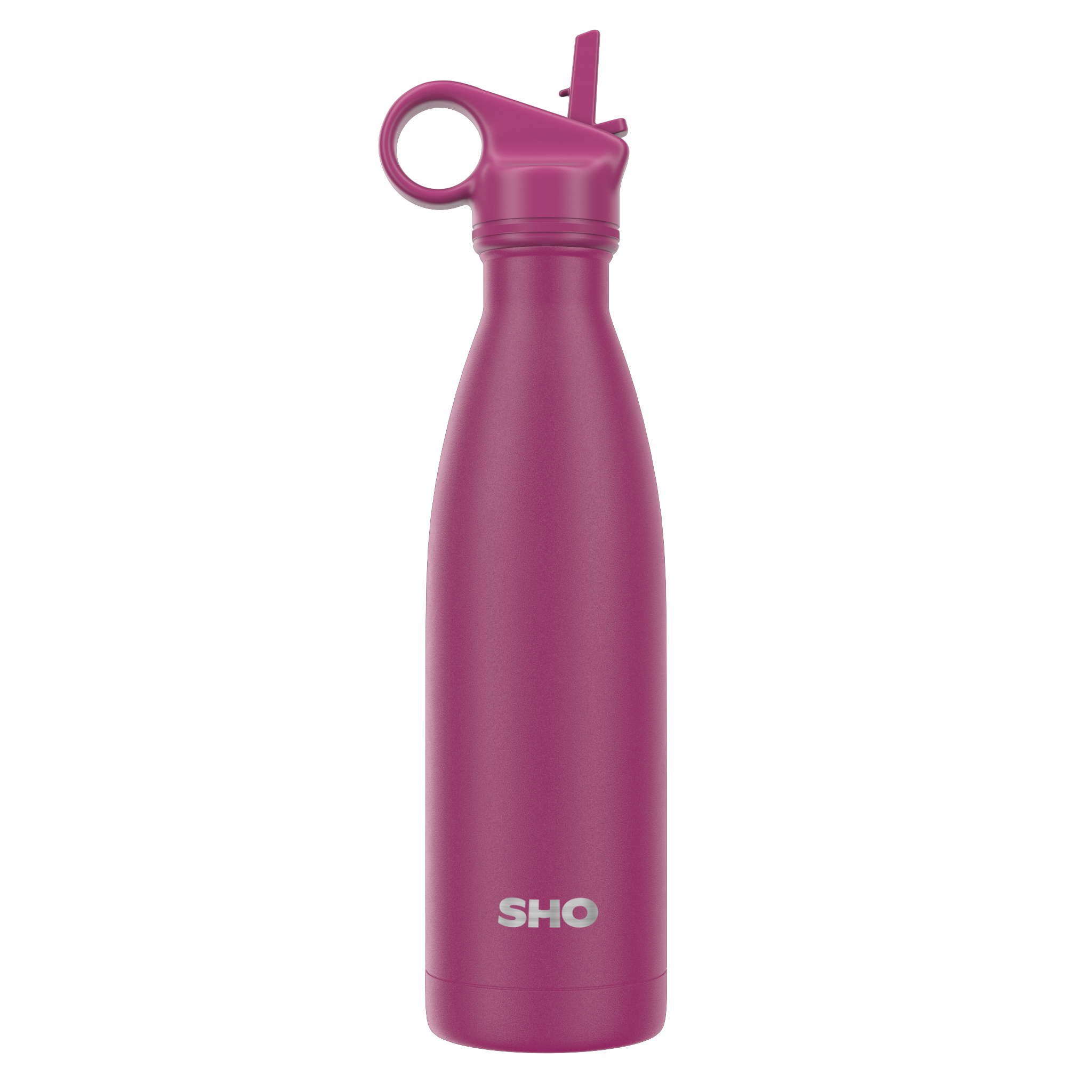 SHO – wholesale Water bottle – Original Bottle & Straw Lid┃Insulated Reusable Water Bottle3