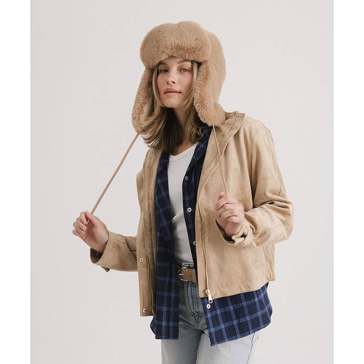 Gigi Pip - Wholesale Trapper/Bomber Hat - Women's - Logan Faux Fur Trapper Hat14