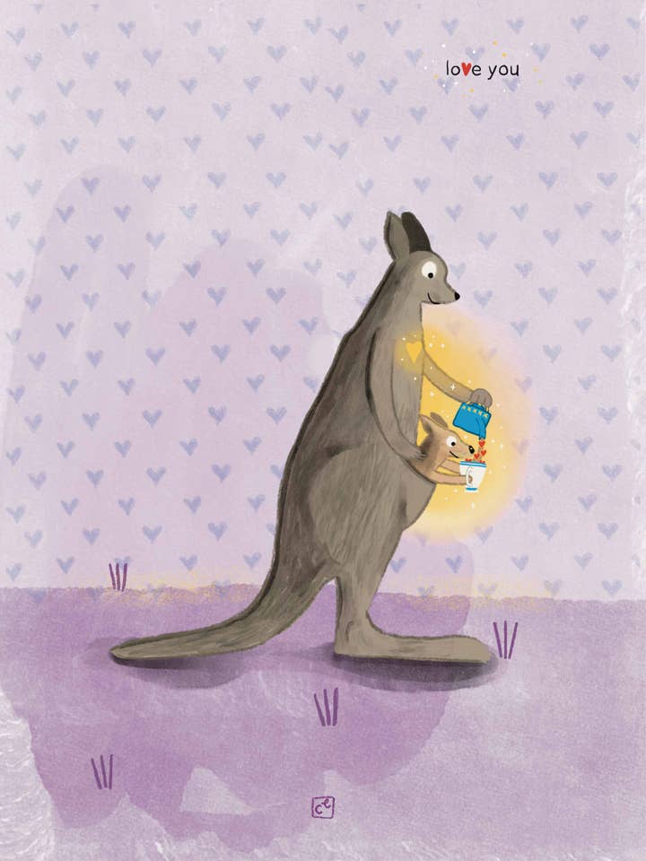LOVE YOU KANGAROO for wholesale by spirit publishing pty ltd