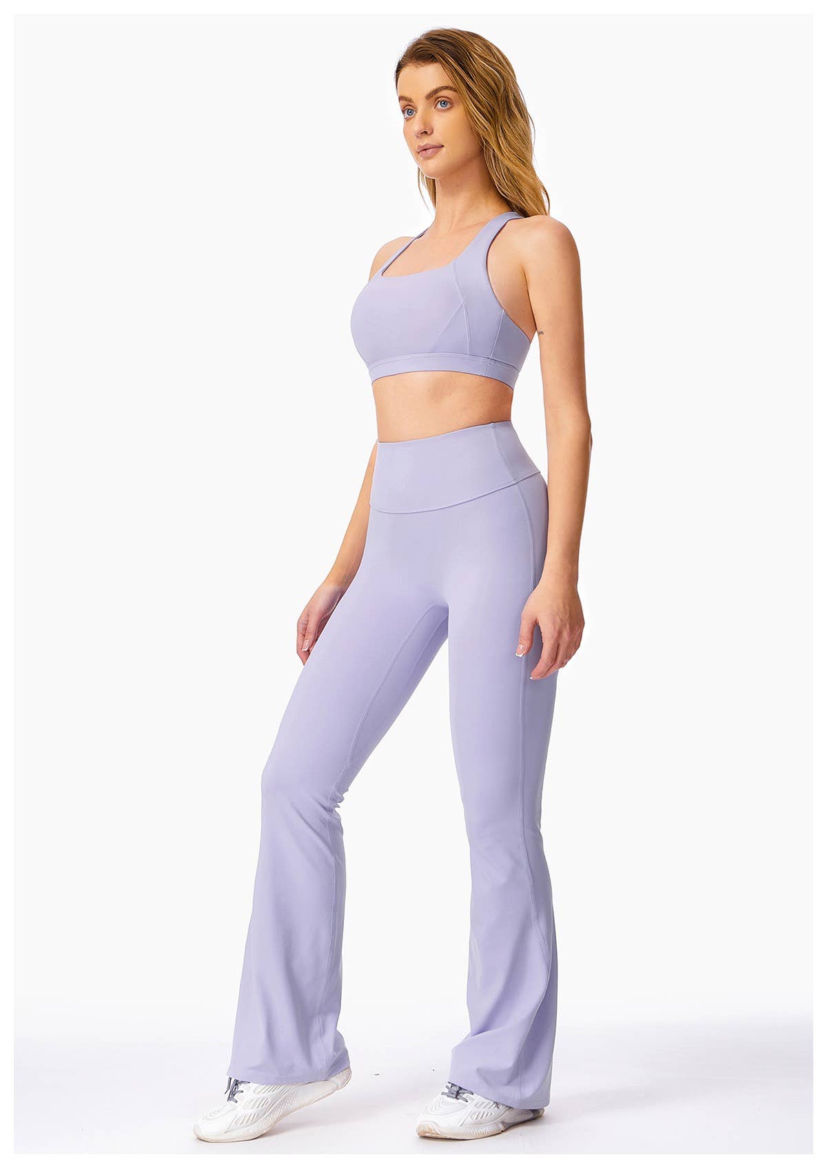 Mantra Active - Wholesale Athletic Pants - Women's - Zoey High-Waisted Scrunch Flare Yoga Pant17