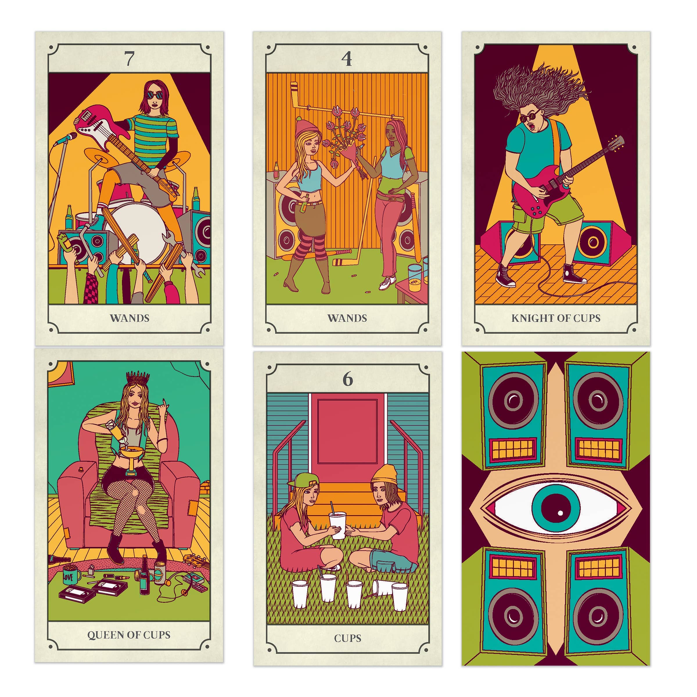 Hachette Book Group - Wholesale Tarot Cards - Grunge Tarot Deck2