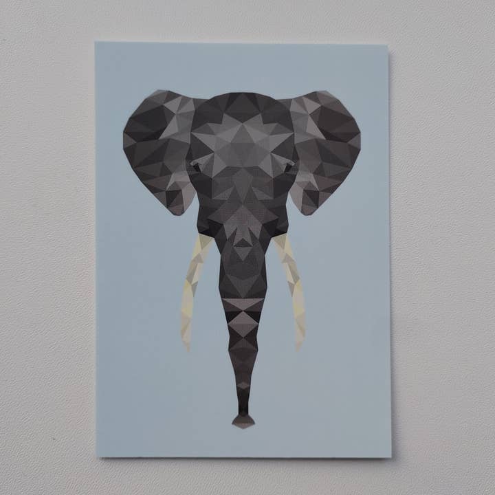 Postcard - Elephant (2007) for wholesale by SannCards