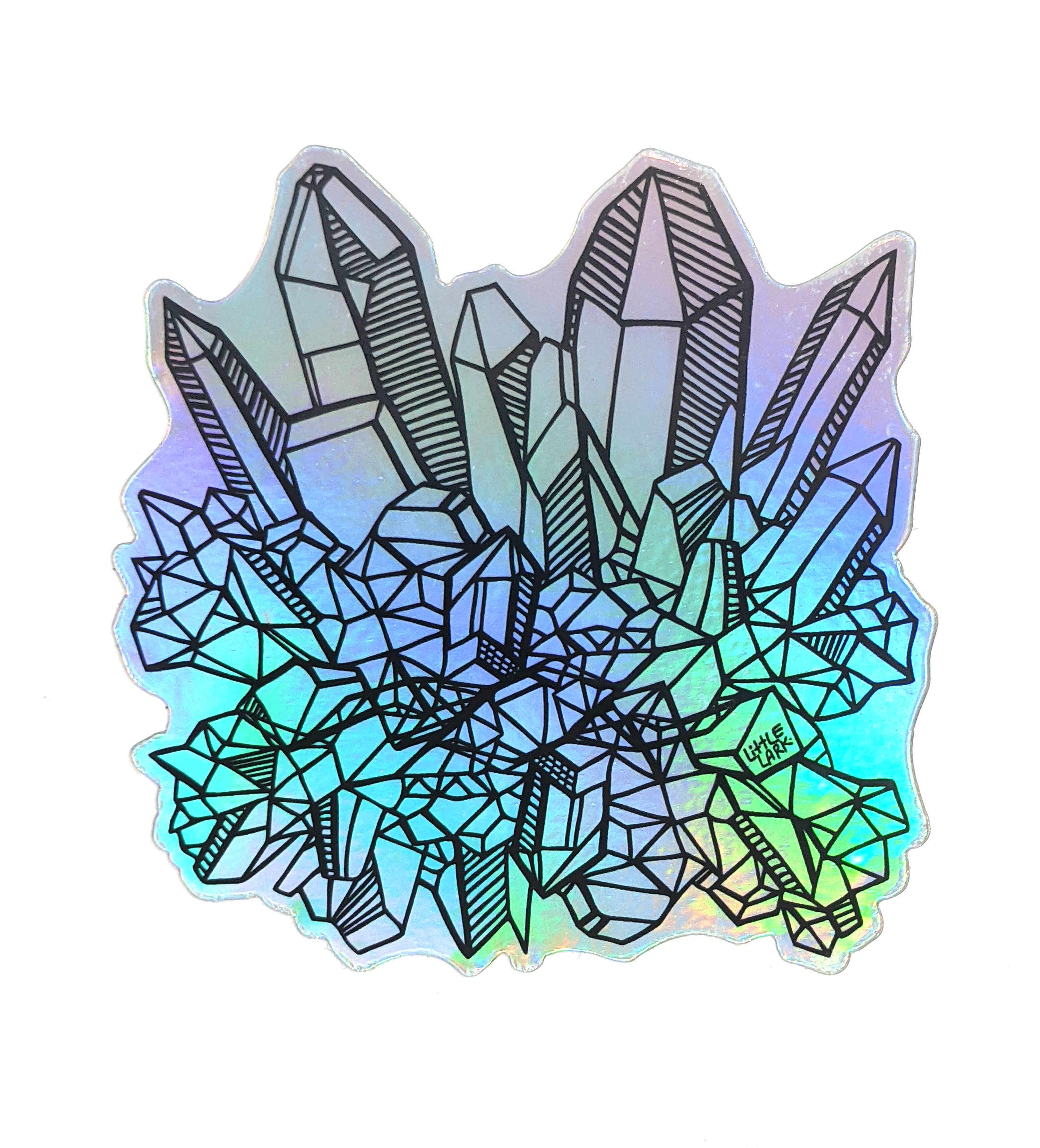 Little Lark - Wholesale Sticker - Hologram Crystal Stickers2