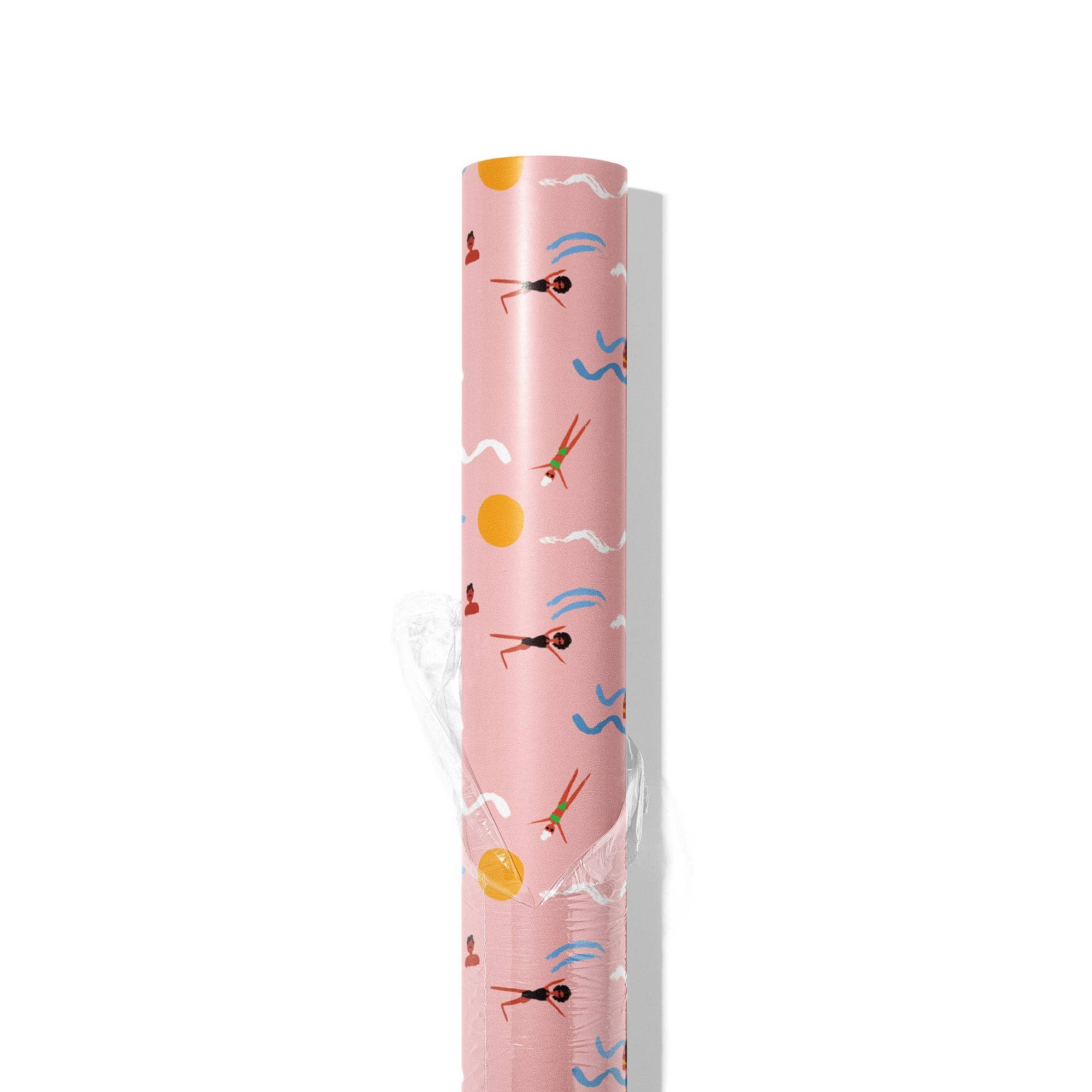 Carolyn Suzuki - Wholesale Wrapping Paper Roll - SWIMMERS - Rolled Gift Wrap1