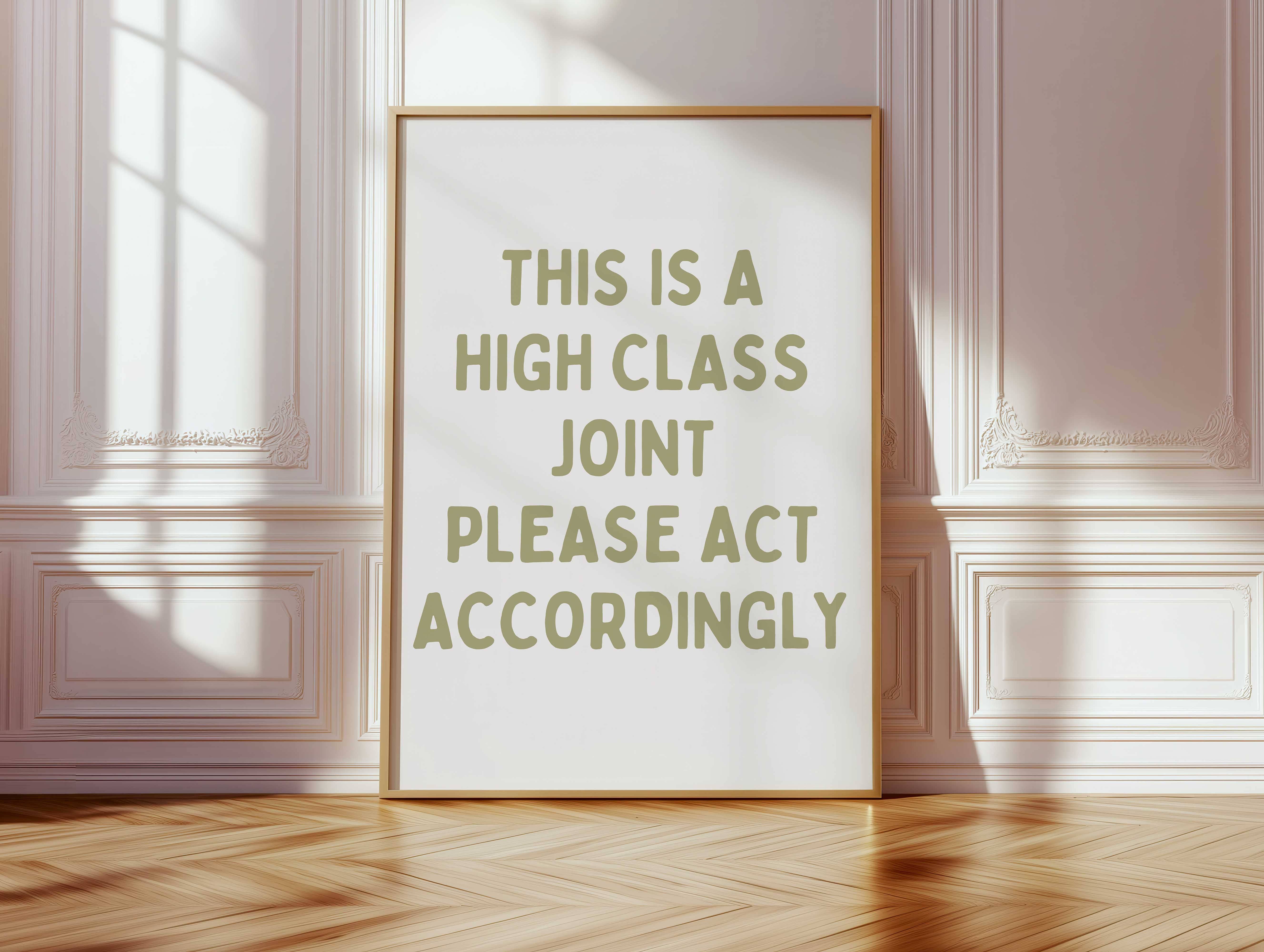 D'LUXE PRINTS - Wholesale Poster - High Class Joint Print5