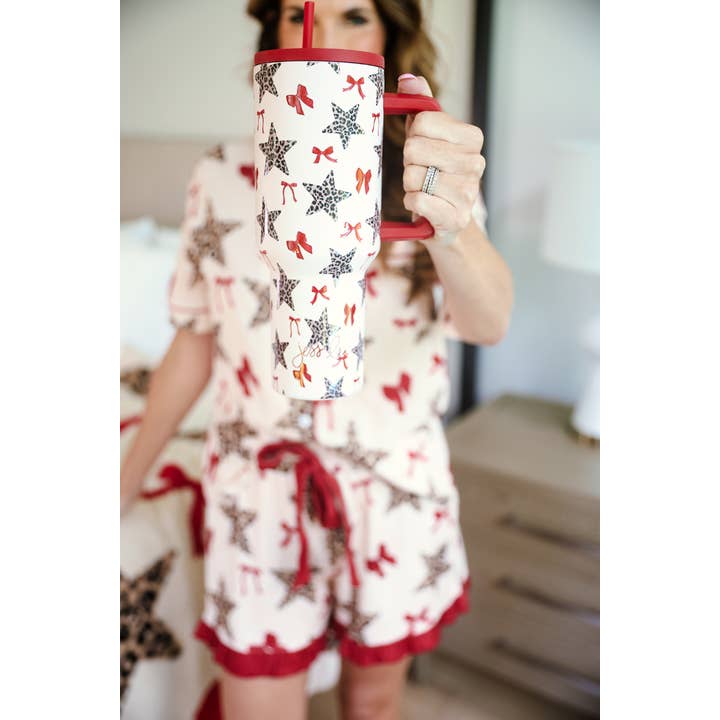 Cream Simply Untamed Tumbler for wholesale on Faire3