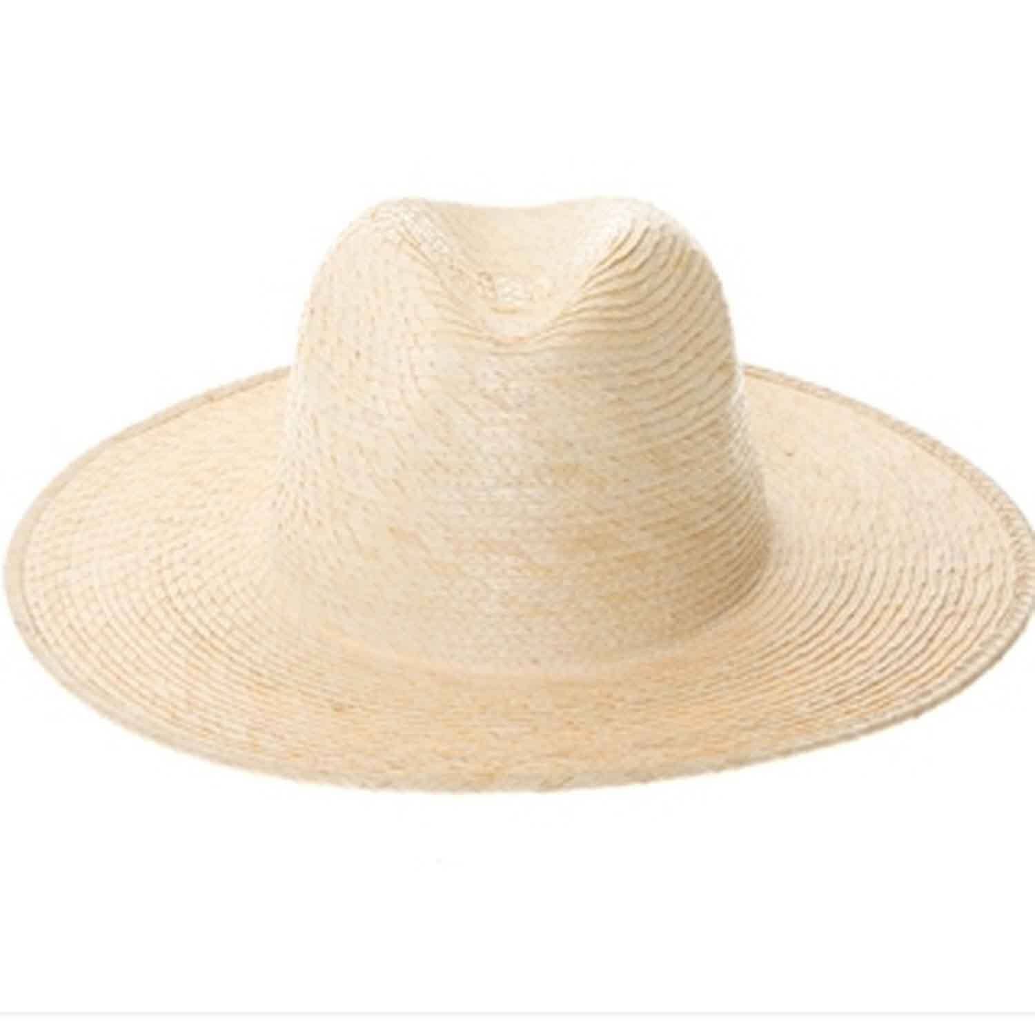 Bella Betty - Wholesale Straw Hat - Women's - Summer fedora in natural palm leaf straw (Copy)15