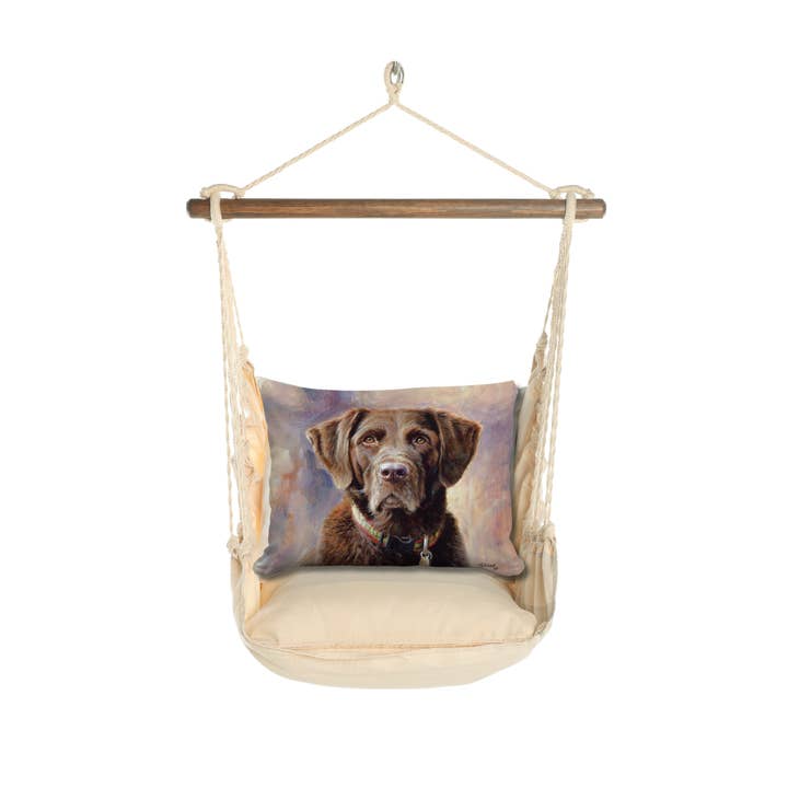 Magnolia Casual - Wholesale Swing Set - Hammock Swing 4-Piece Set indoor / outdoor - Magnolia Stripe7