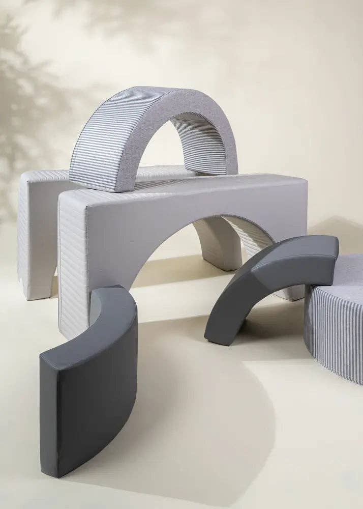 Coco Village - Wholesale Blocks - Kids Baby - Soft Play Blocks Set and Ball Pit - Shades of Night (6pcs)10