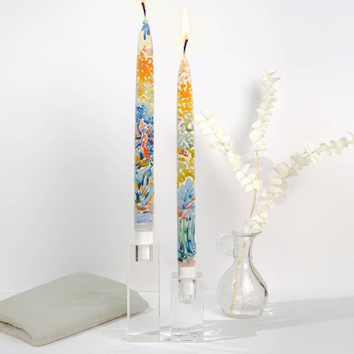 Flatyz Candles - Wholesale Tapered Candle/Candlestick - Taper Candles - The Artist's Garden at Saint-Clair1