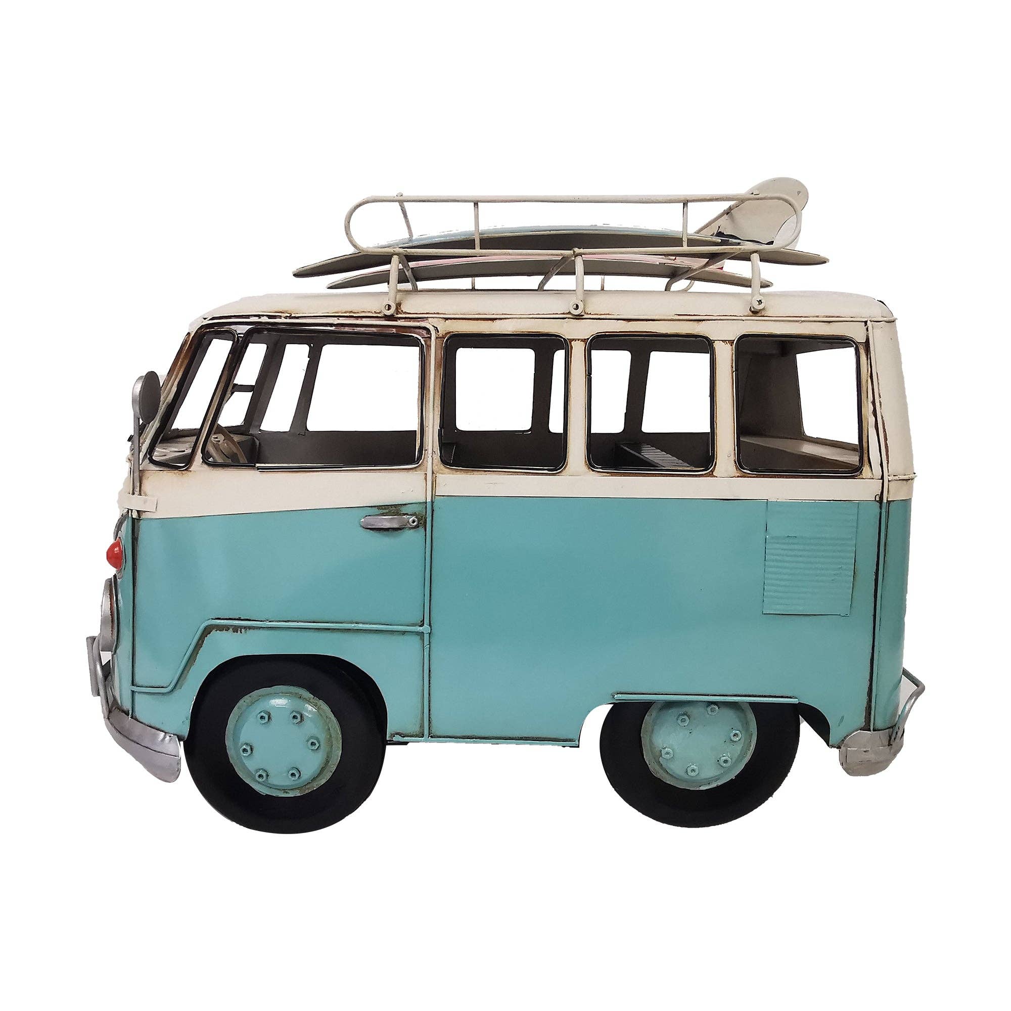 Peterson Housewares & Artwares - Wholesale Decorative Tabletop Object - Oversized Vintage VW Bus Metal Model6