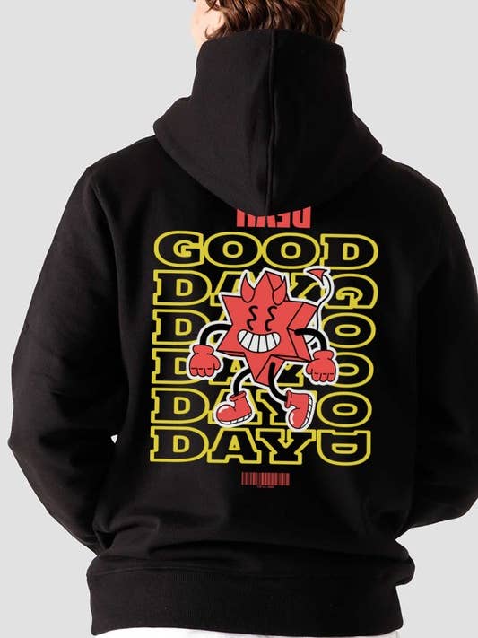 Good Days Star Character Hoodie for wholesale by DOTCOM