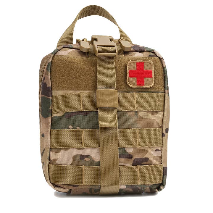 Orca Tactical MOLLE Rip-Away EMT Medical First Aid Pouch - MULTICAM for wholesale by Orca Tactical