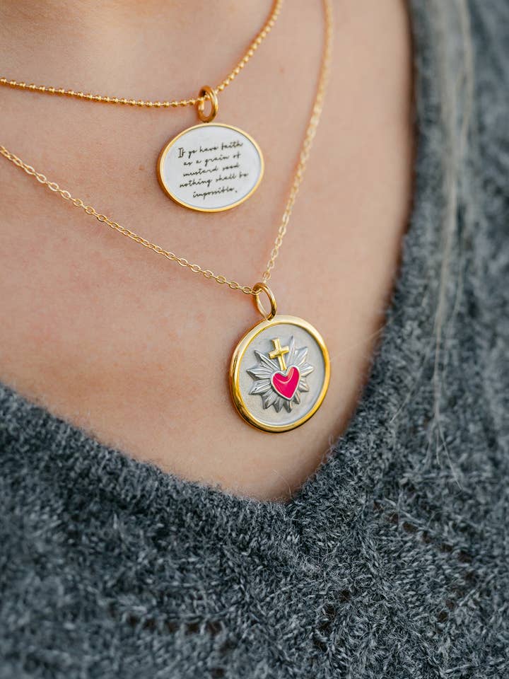 Collana con ciondolo a cuore per la vendita all'ingrosso da parte di AMD COLLECTIVE