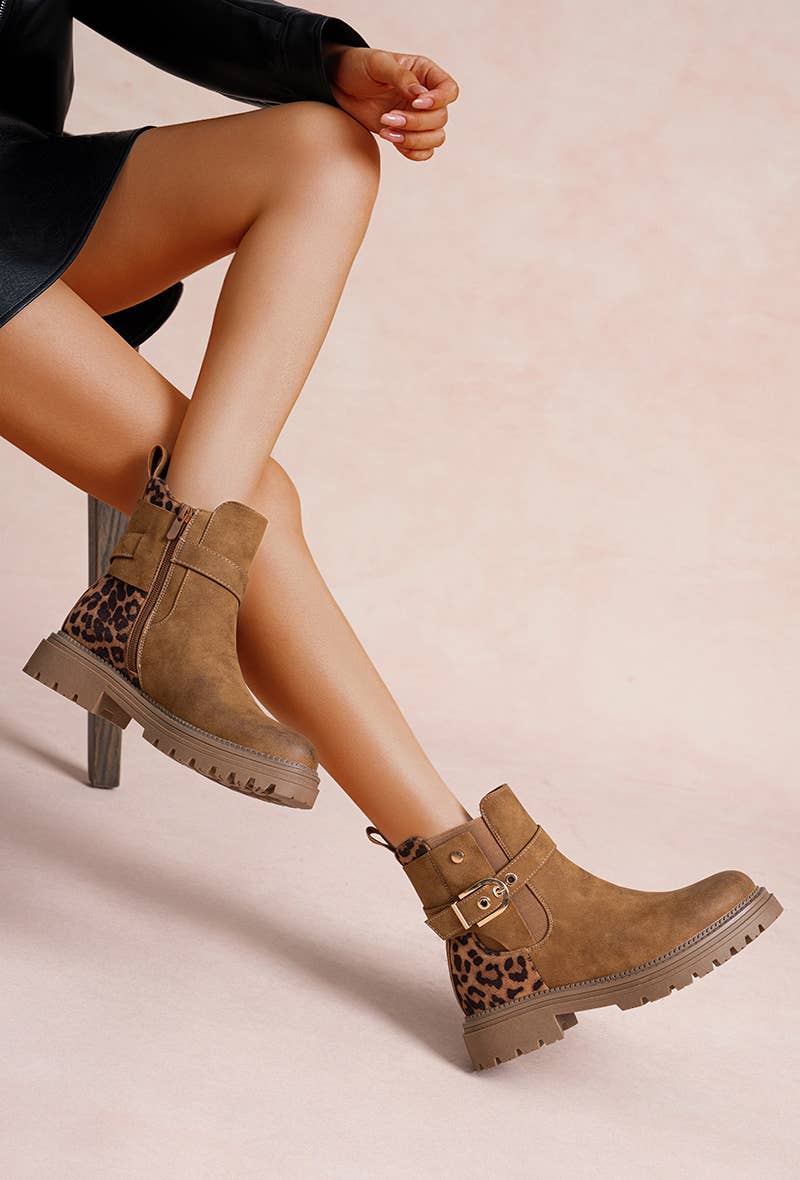 LADY GLORY - Vente Bottes – femme - Bottes Hautes Femme Crantées – Style & Stabilité8