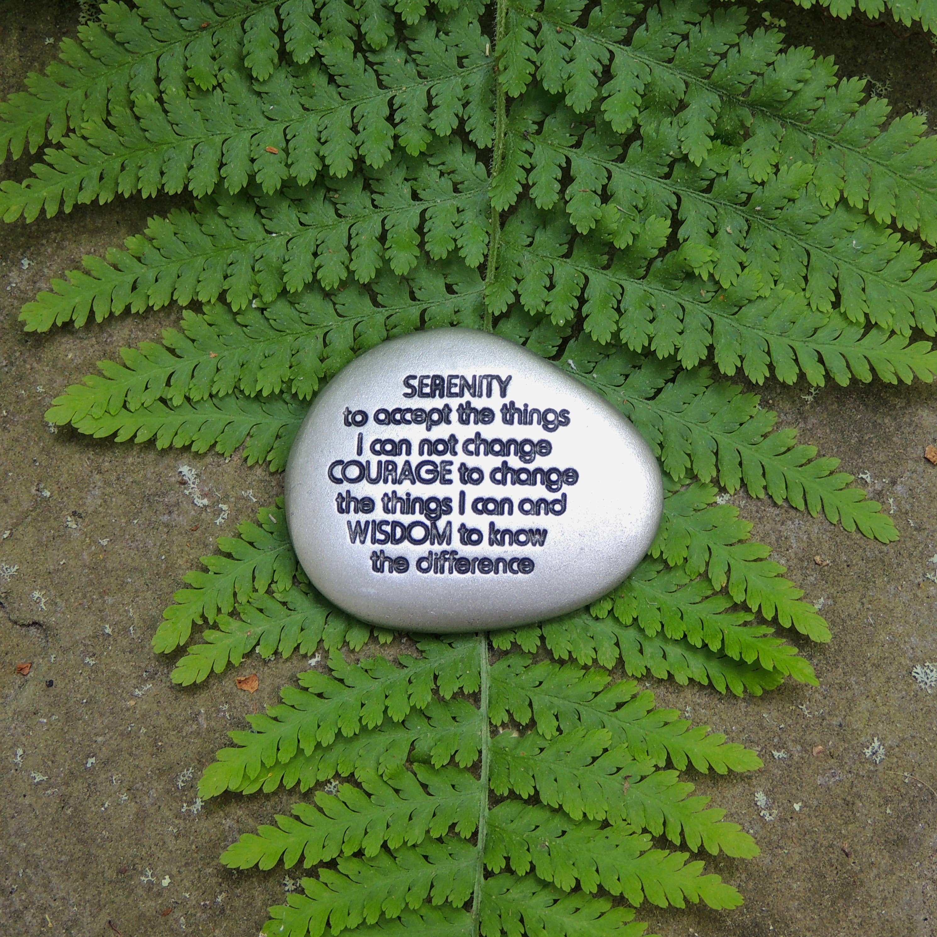 Abbey + CA Gift – Großhandel Sammelmünze – Serenity beruhigender Stein