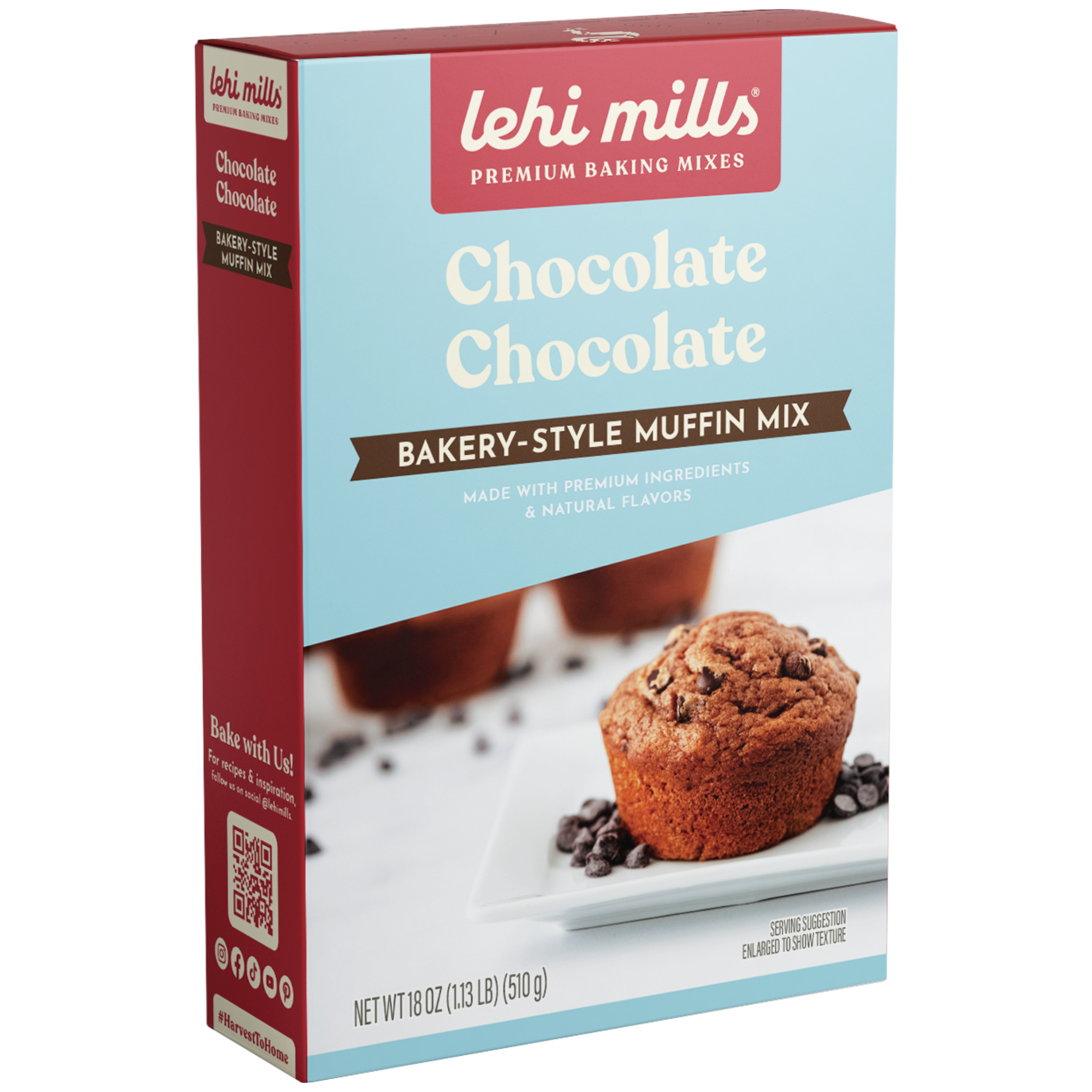 Lehi Mills - Wholesale Muffin Mix - Chocolate Chocolate Muffin Mix6