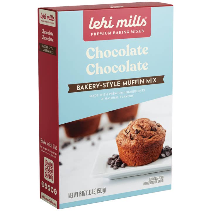 Lehi Mills - Wholesale Muffin Mix - Chocolate Chocolate Muffin Mix6