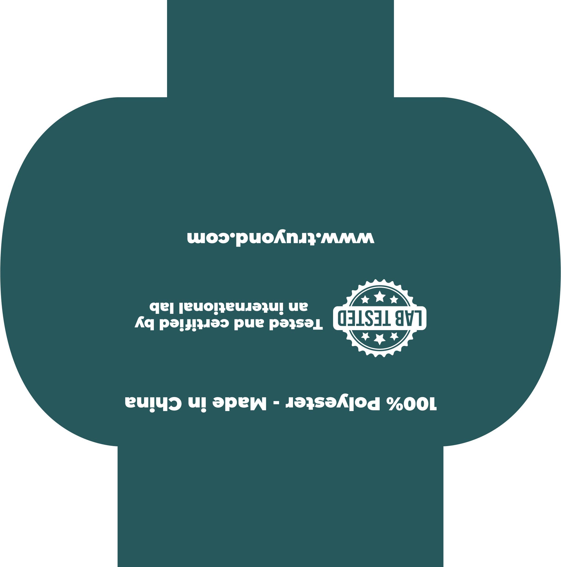 TRUYOND - Wholesale Bedding Pillow - TAG ONLY -Truyond pillows retail tag with hole for hook- TAG3