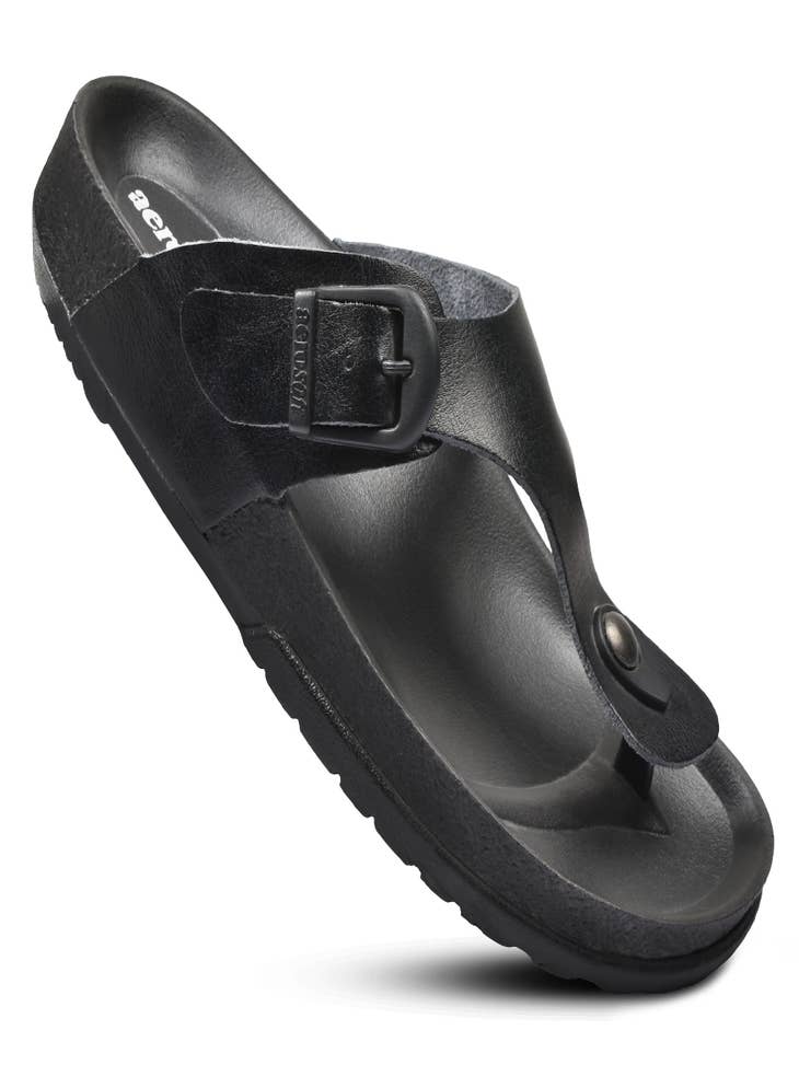 Wholesale Aerosoft - Ellis Adjustable Buckle T Strap Sandals for your store  - Faire