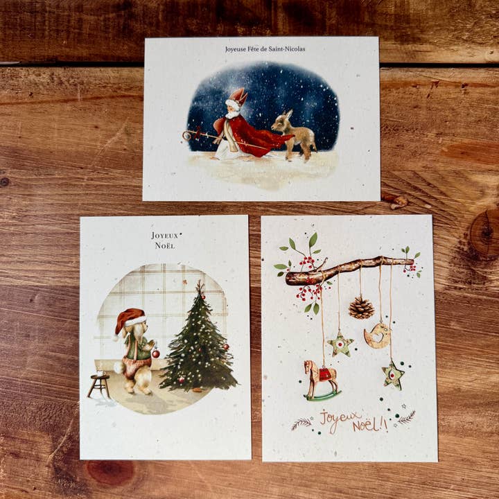Saint Nicholas and Christmas Card | Illustrations of your choice and other Purchase Wholesale centrotavola matrimonio. Free Returns & Net 60 Terms on Faire trending on Faire.
