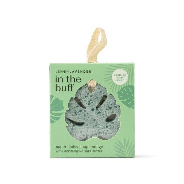 DM Merchandising - Wholesale Bath Pouf/Sponge - Lemon Lavender In The Buff Super Sudsy Soap Sponge