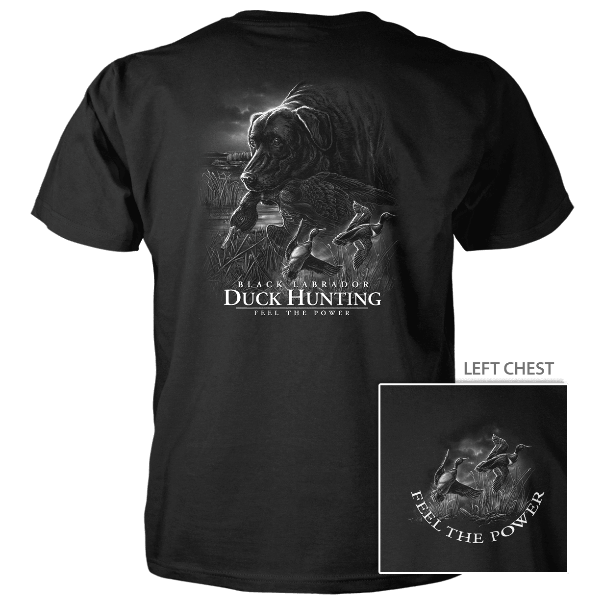 Old Country Outfitters - Vendita all'ingrosso Maglietta serigrafata - Unisex - Maglietta in cotone da 4,5 oz FTP Lab Duck Hunting0