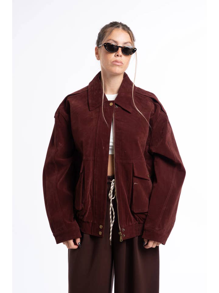 Chilli Girl Collection - Wholesale Bomber Jacket - Women's - Valvet bomber jacket 5