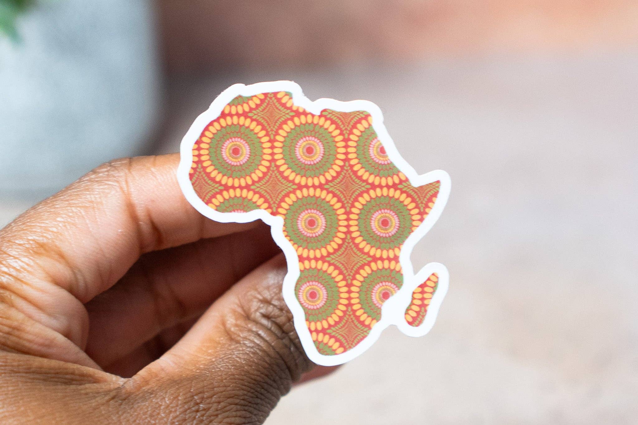 Pounded Yam Productions - Wholesale Sticker - Africa Sticker4