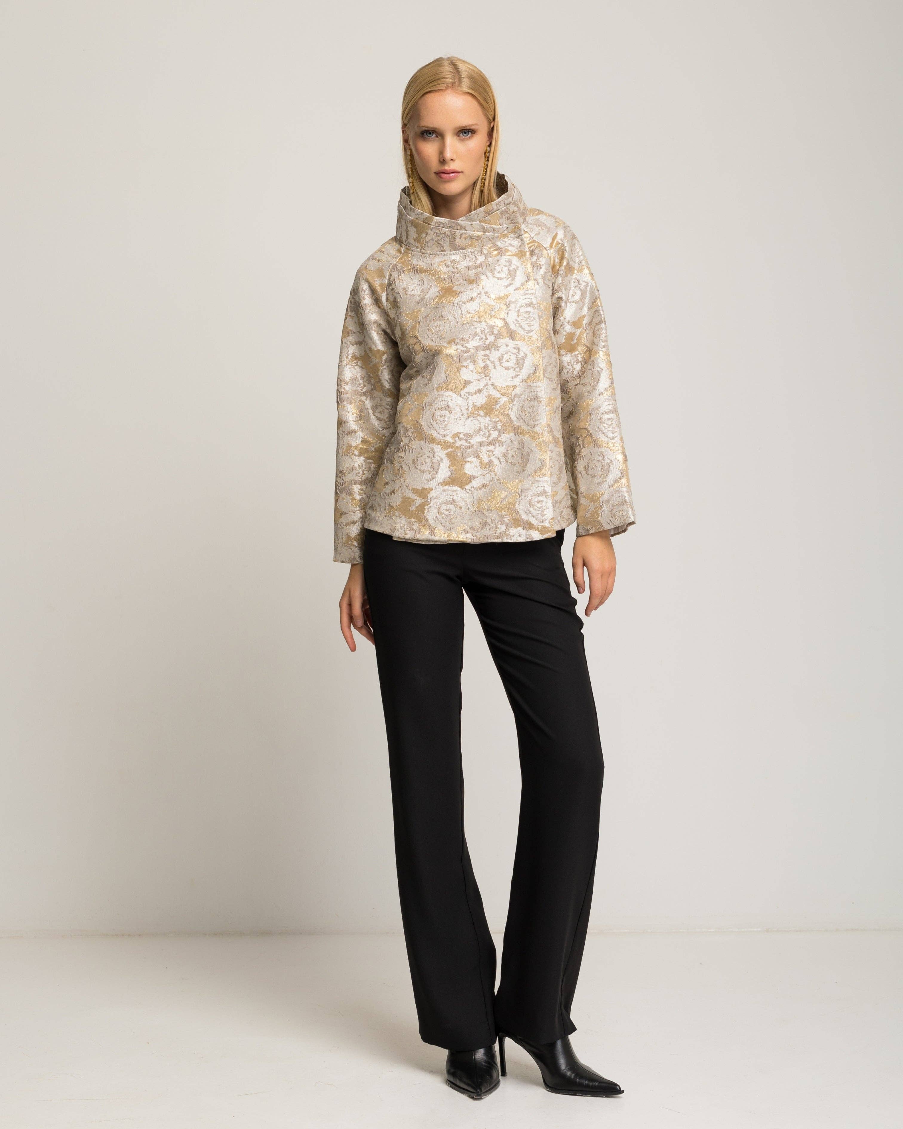 NIZA - Wholesale Jacket - Women's - Lumena jacquard jacket1