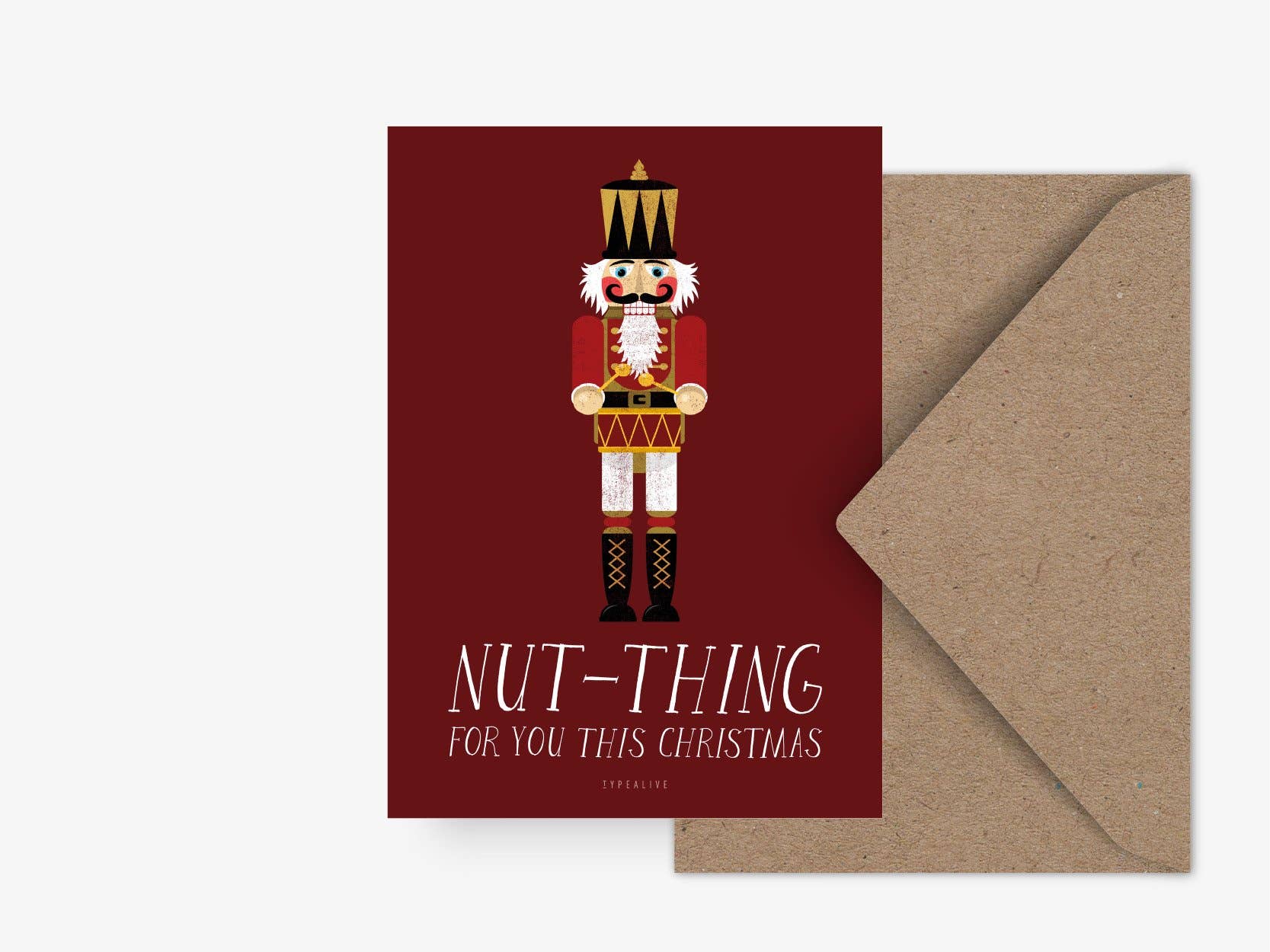 typealive - Wholesale Christmas Card - Postcard/Nut Thing No. 10