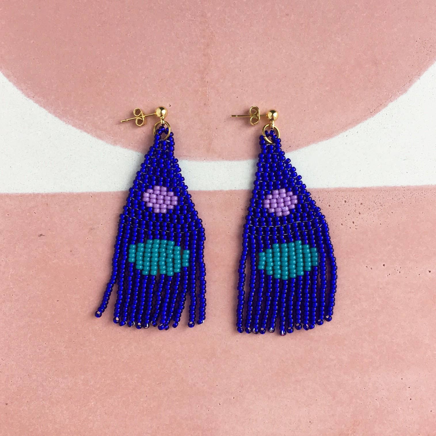 Loela – wholesale Tassel earrings – Fringe Earrings5