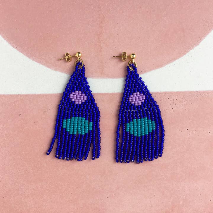 Loela – wholesale Tassel earrings – Fringe Earrings5