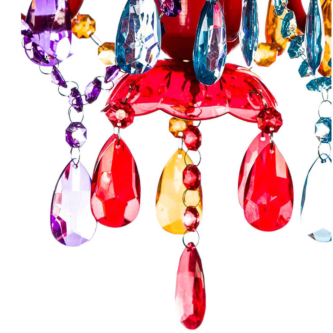 Think Brink - Wholesale Chandelier/Hanging Light - 3 Light Multi Colored Plug-in Chandelier4