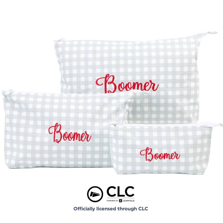 Oklahoma Tyvek® Zipper Pouches for wholesale by Wipstitch