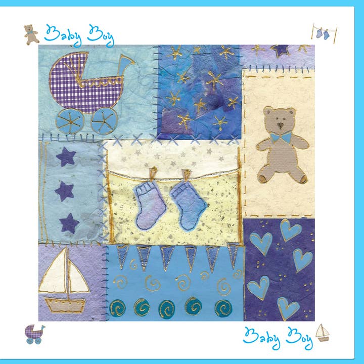 Tarjeta de felicitación cristiana para recién nacido para venta al por mayor de Just Cards Direct