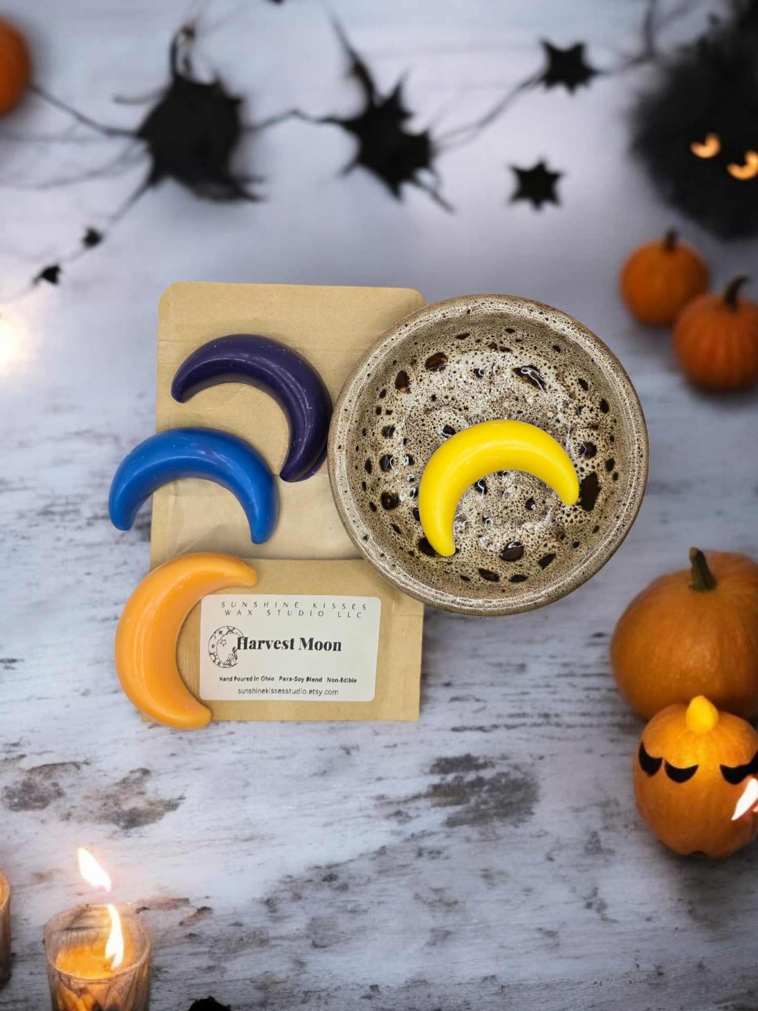 Sunshine Kisses Wax Studio LLC - Wholesale Wax Melt - Harvest Moon Wax Melts0