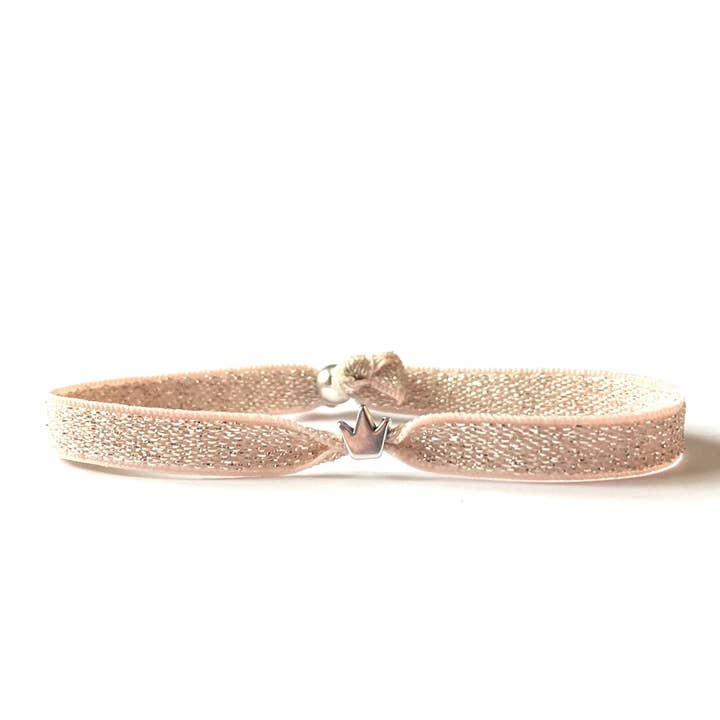 Bracelet couronne élastique métallique pour la vente par MundoconAlma*